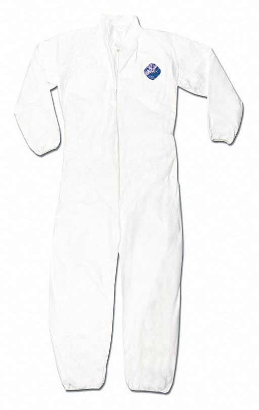 Tyvek Coverall W Sleeve Ankle L PK25