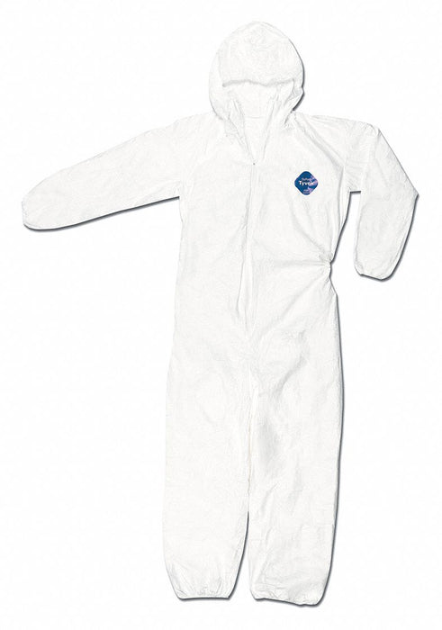 Tyvek Coverall W Hood 4XL PK25