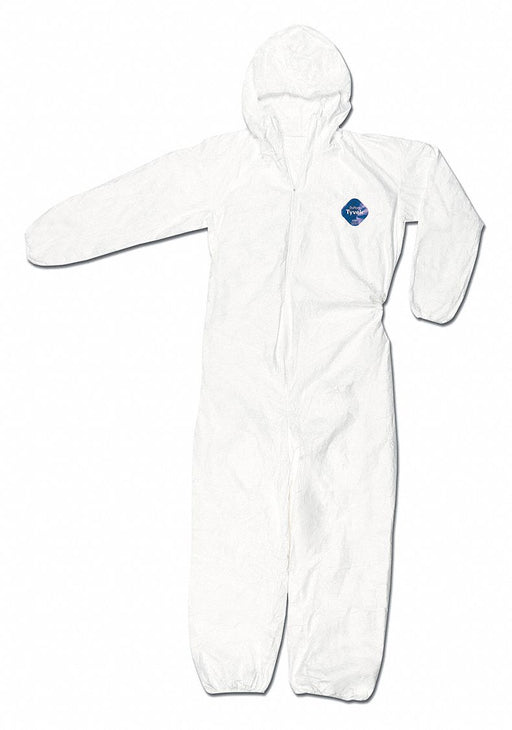 Tyvek Coverall W Hood 4XL PK25