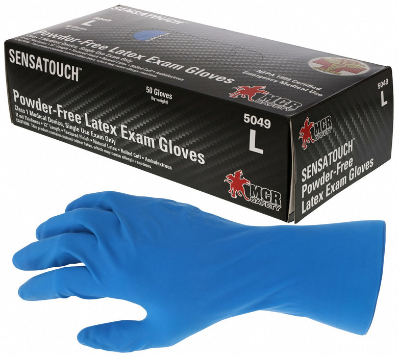DisposableGloves Blue XL Size10 PK50