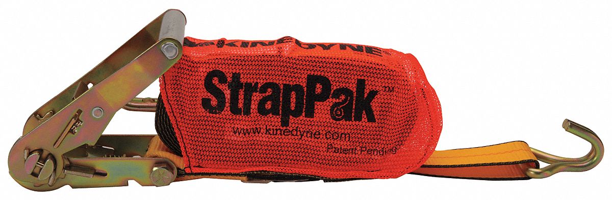 Ratchet Strap Wire-Hook Yellow