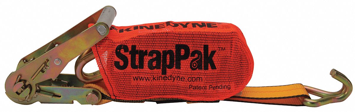 Ratchet Strap Wire-Hook Yellow
