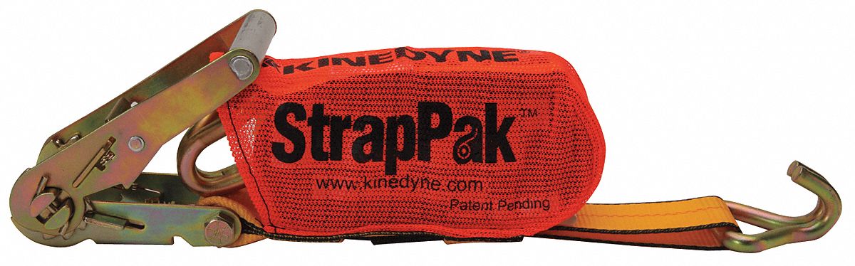 Ratchet Strap Wire-Hook Yellow