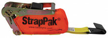Ratchet Strap Flat-Hook Yellow