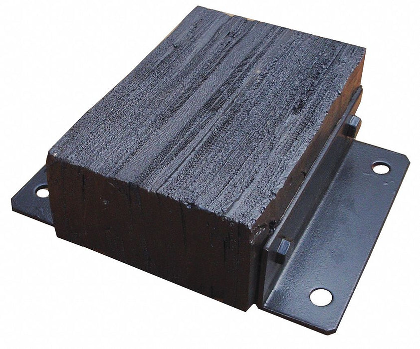 Dock Bumper 12x4-1/2x14 in Rubber