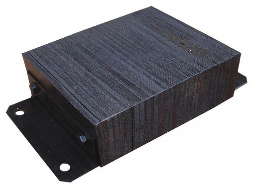 Dock Bumper 12x4-1/2x20 in Rubber