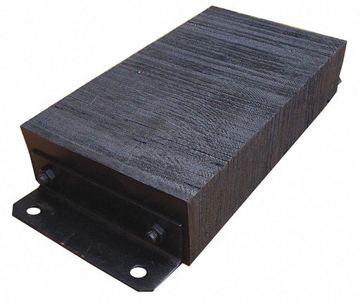 Dock Bumper 12x4-1/2x26 in Rubber