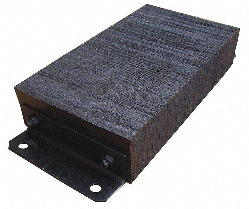 Dock Bumper 12x4-1/2x26 in Rubber