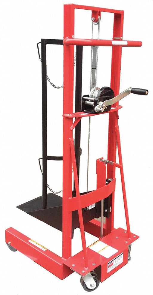 Cylinder Lift Truck Winch Cap 300 Lb