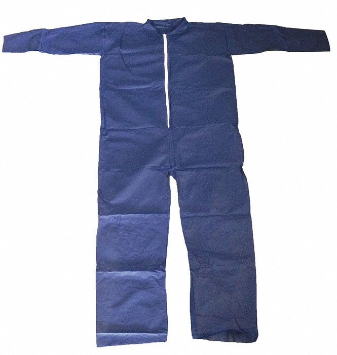 G6091 Coveralls 4XL Blue Polypropylene PK25