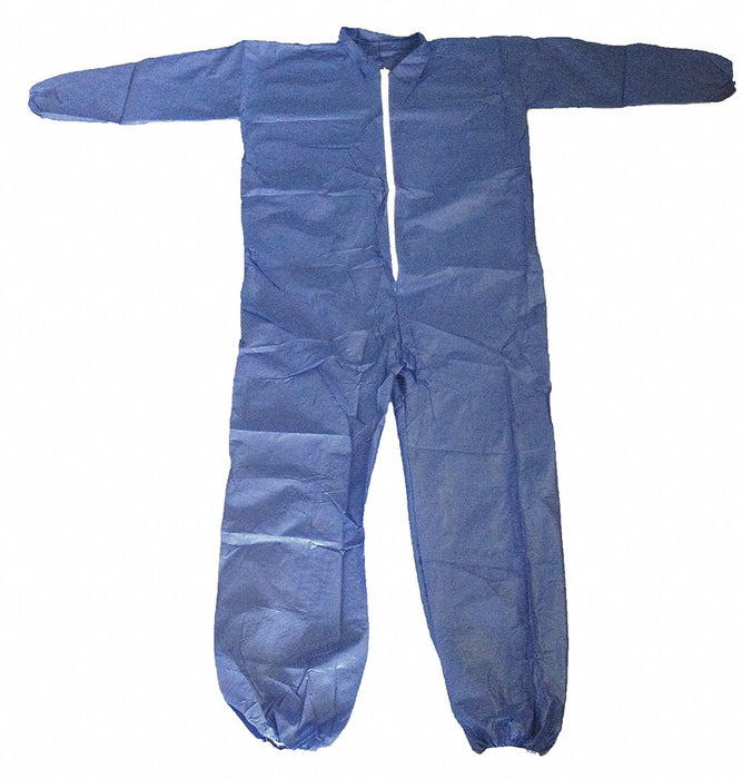 G6092 Coveralls 3XL Blue Polypropylene PK25