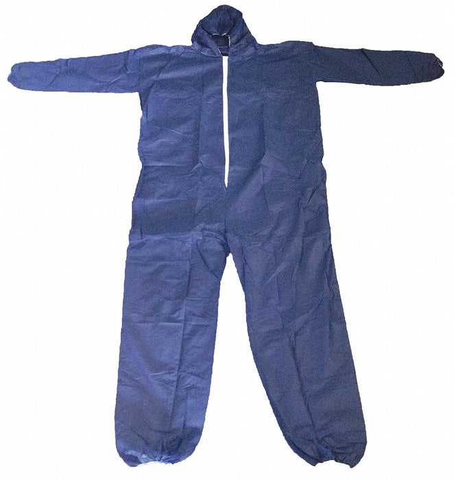 Coveralls XL Blue Polypropylene PK25