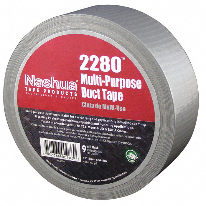 Duct Tape Gray 60 yd L 1-7/8 in W