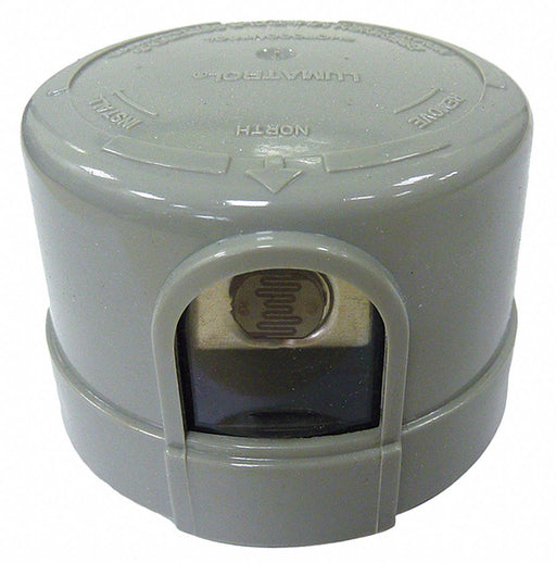 Photocontrol Polycarbonate TurnLock Gray
