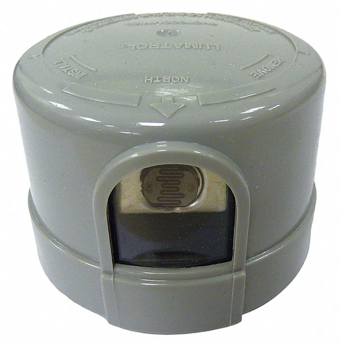 Photocontrol Polycarbonate TurnLock Gray
