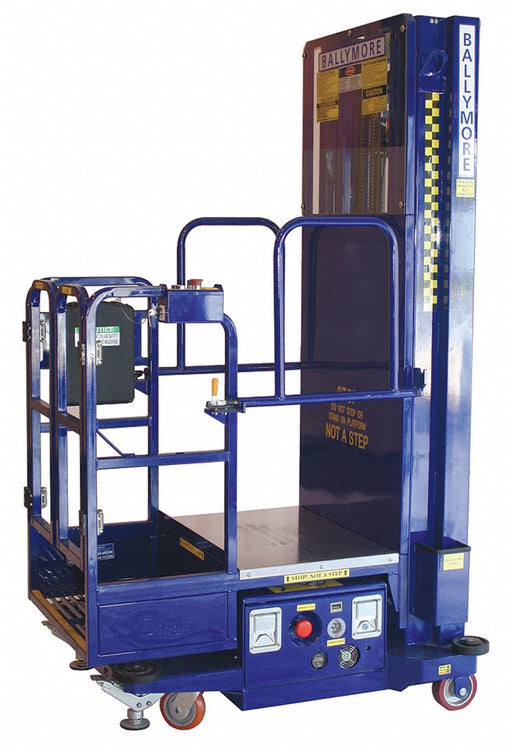 Prsnl Lift Push-Around 650 lb Load Cap