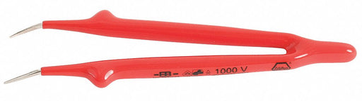 Insulated Tweezers Steel Bent 6 L