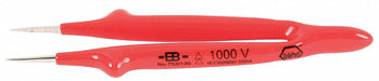 Insulated Tweezers Steel Straight 5 L