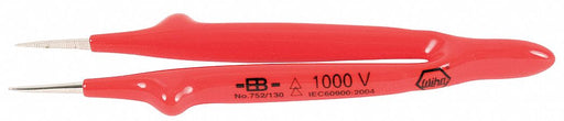 Insulated Tweezers Steel Straight 5 L