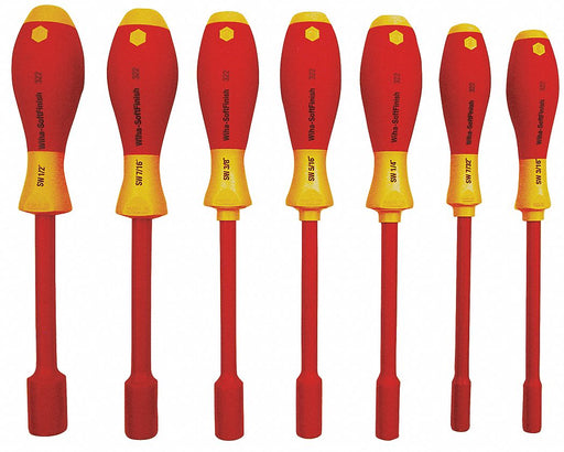 Solid Round Shank Nut Driver Set