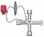 Control Cabinet Key Dbl Ended