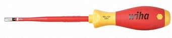 InsulScrDrv Slotted 7/32in Red Round