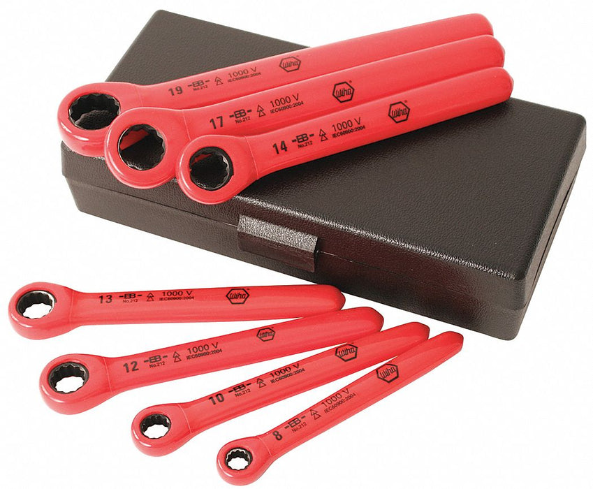 Box End Wrench Set Chrome Stndrd Metric