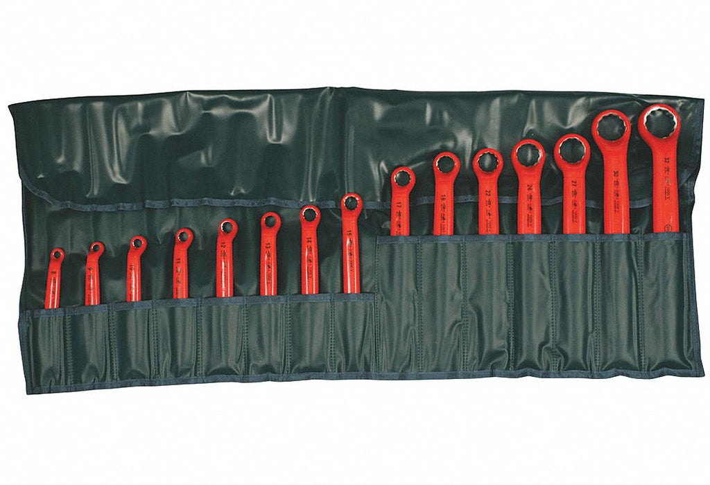 Box End Wrench Set Chrome Offset SAE