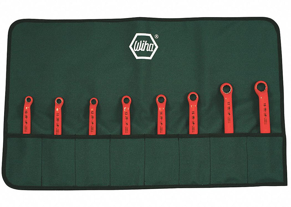 Box End Wrench Set Chrome Offset SAE