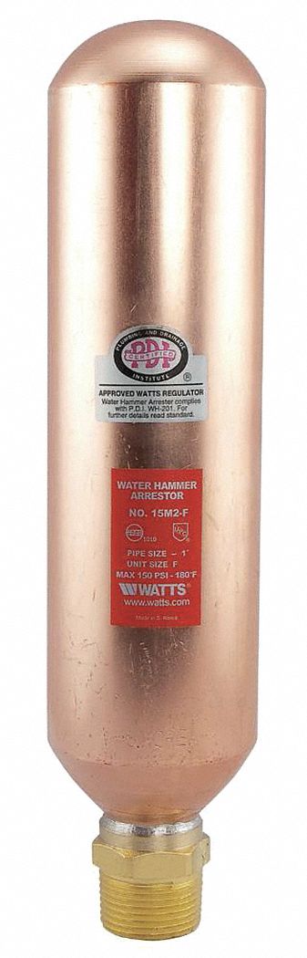 Water Hammer Arrestor 1 In NPT Copper