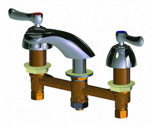 Low Arc Chrome Chicago Faucets 404