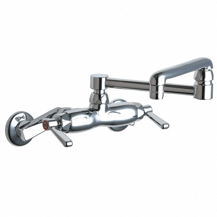 Double Joint Chrome Chicago Faucets 445