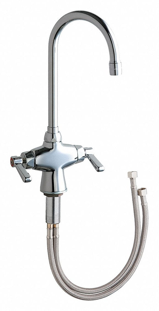 Gooseneck Chrome Chicago Faucets 2.2gpm
