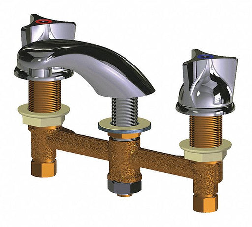 Low Arc Chrome Chicago Faucets 404
