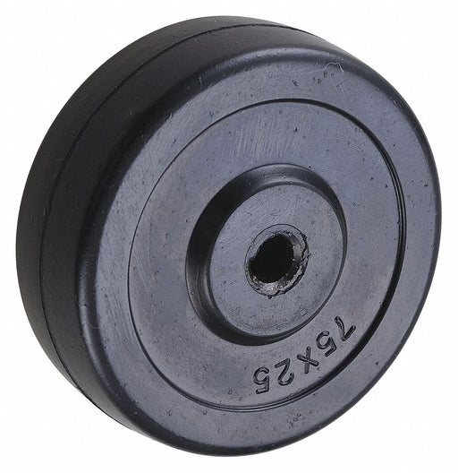 Caster Wheel 3 dia 125 lb Black