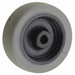 Caster Wheel 3 dia 125 lb Gray
