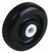 Caster Wheel 3 1/2 dia 250 lb Black