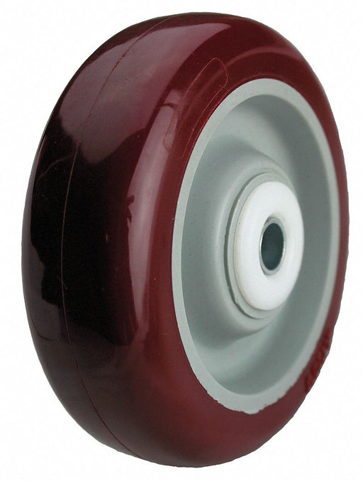 Caster Wheel 3 dia 210 lb Red