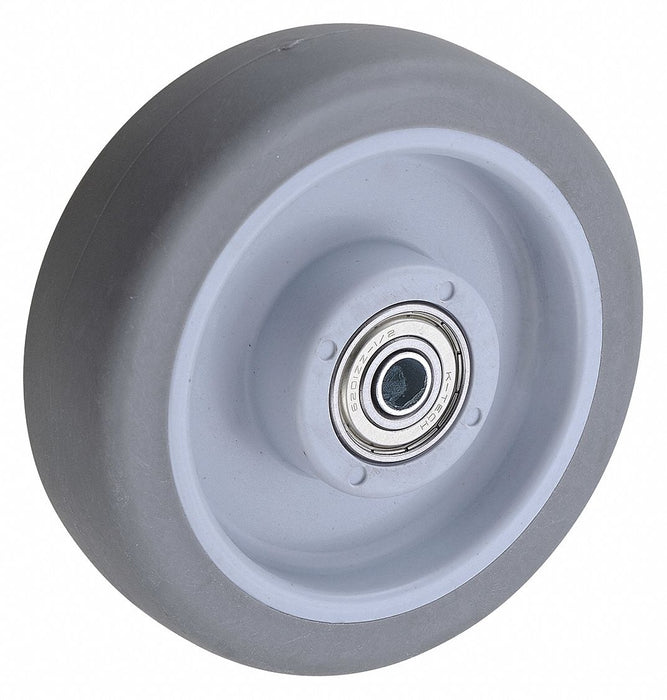 Caster Wheel 5 dia 300 lb Gray