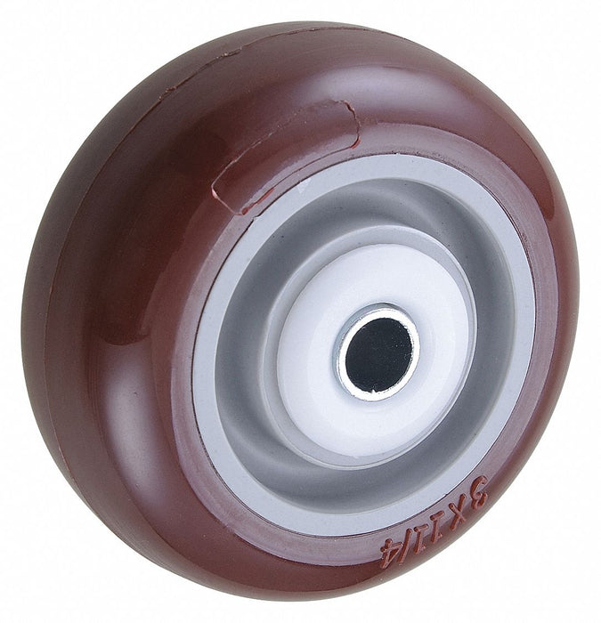 Caster Wheel 3 dia 210 lb Red