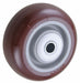 Caster Wheel 3 dia 210 lb Red