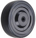 Caster Wheel 4 dia 165 lb Black