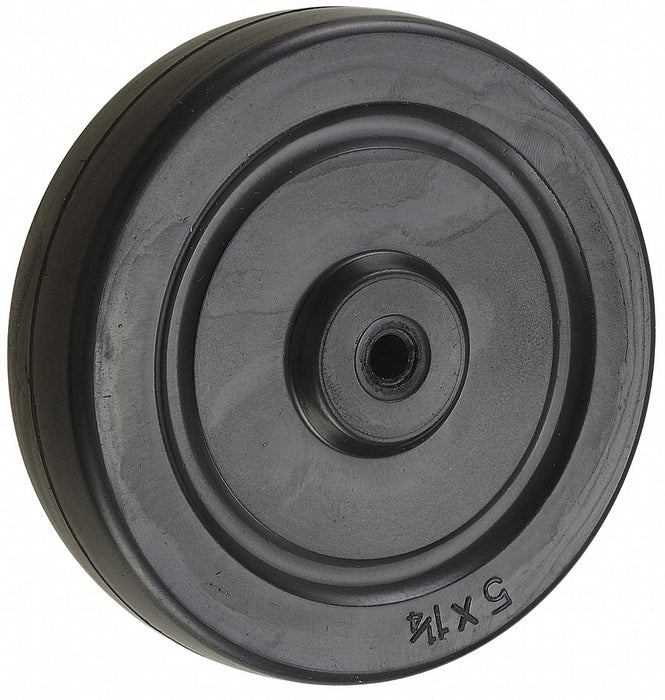 Caster Wheel 5 dia 190 lb Black