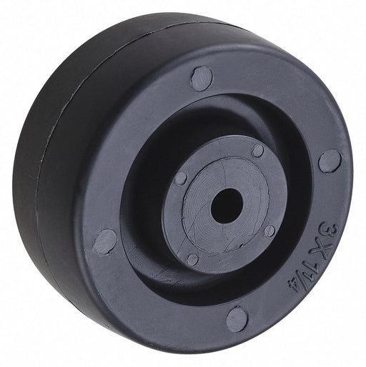 Caster Wheel 3 dia 210 lb Black