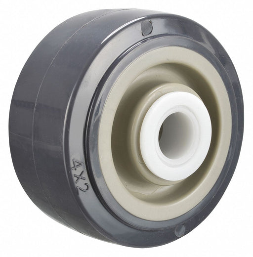 Caster Wheel 4 dia 600 lb Gray