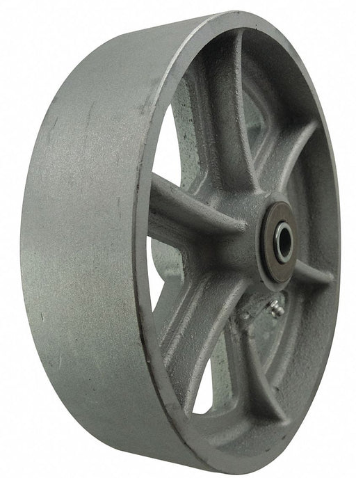 Caster Wheel 8 dia 1 800 lb Silver