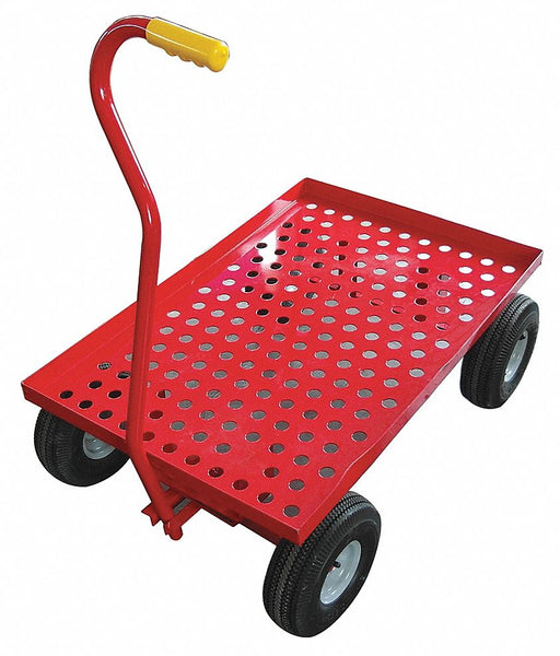 Wagon Truck Perf Deck 24x36 Cap 1000 Lb