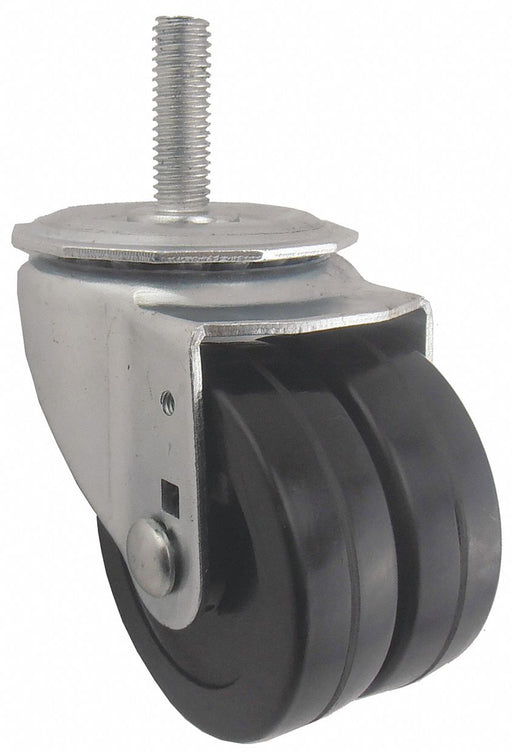 Stem Caster 3 dia Rubber 350lb