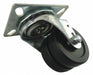 Plate Caster Swivel Rubber 3 7/8 H