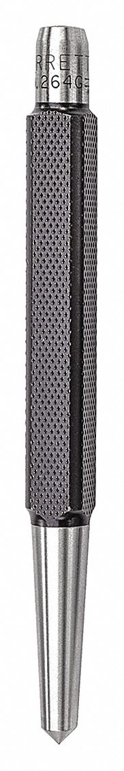Center Punch Steel 5 L 1/4 dia.